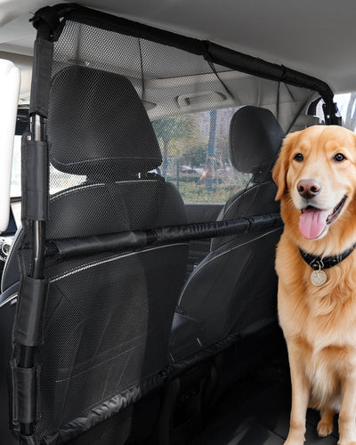 VEVOR Dog Car Barrier 56" Wide Front Seats Installation Car Divider for SUVs 