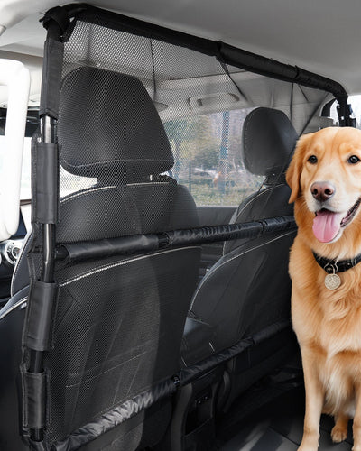 VEVOR Dog Car Barrier 50" Wide Front Seats Installation Car Divider for SUVs 