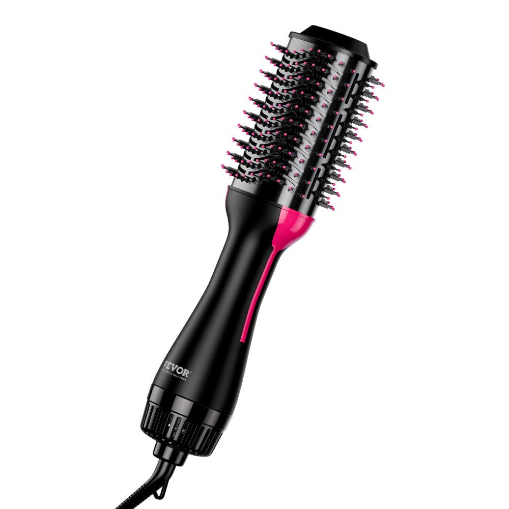 VEVOR Hair Blow Dryer Brush Ionic Hair Dryer and Styler with 2.95" Oval Barrel 
