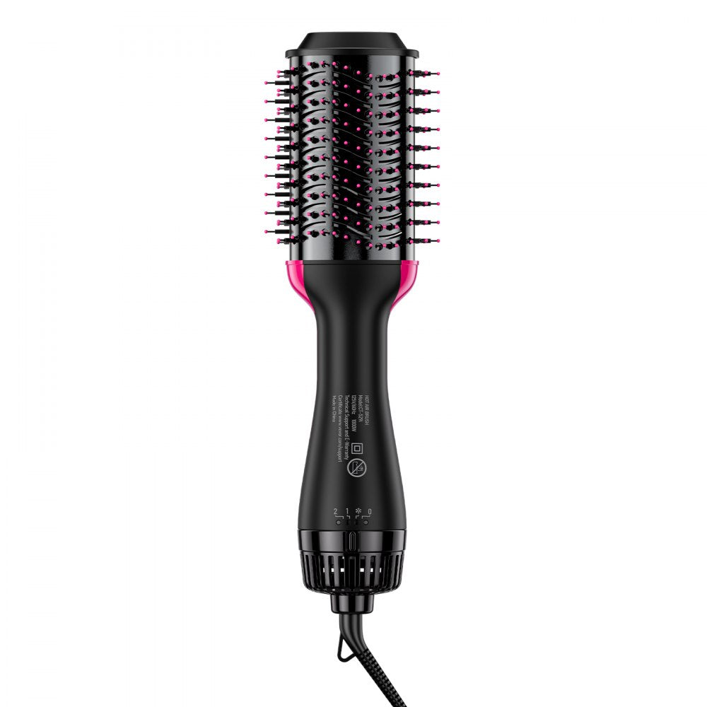 VEVOR Hair Blow Dryer Brush Ionic Hair Dryer and Styler with 2.95" Oval Barrel 