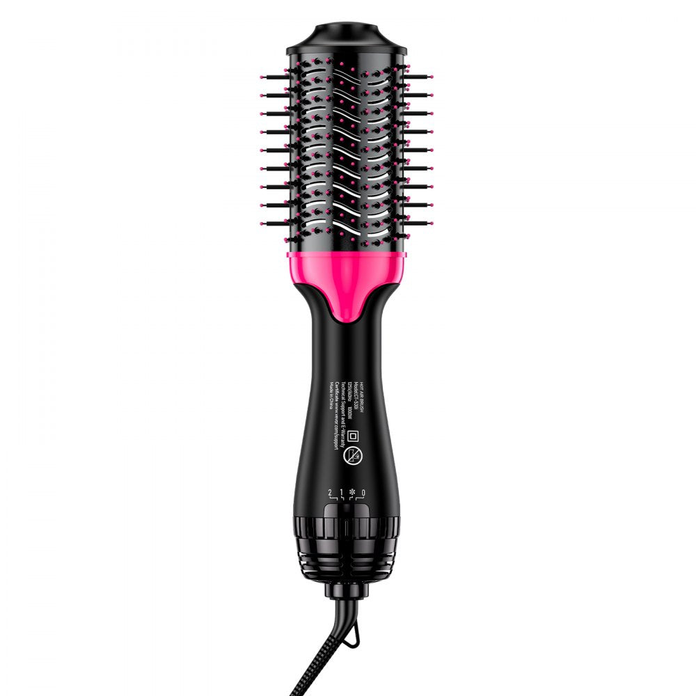 VEVOR Hair Blow Dryer Brush Ionic Hair Dryer and Styler with 2.56" Oval Barrel 