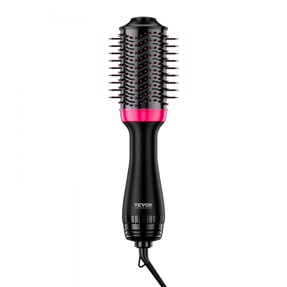 VEVOR Hair Blow Dryer Brush Ionic Hair Dryer and Styler with 2.56" Oval Barrel 