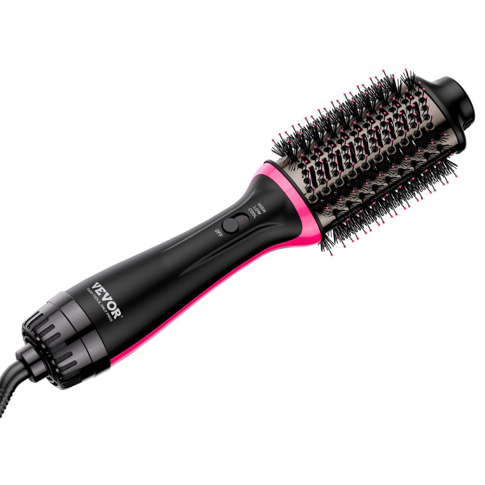 VEVOR Hair Blow Dryer Brush Ionic Hair Styler Volumizer with 2.56" Oval Barrel 