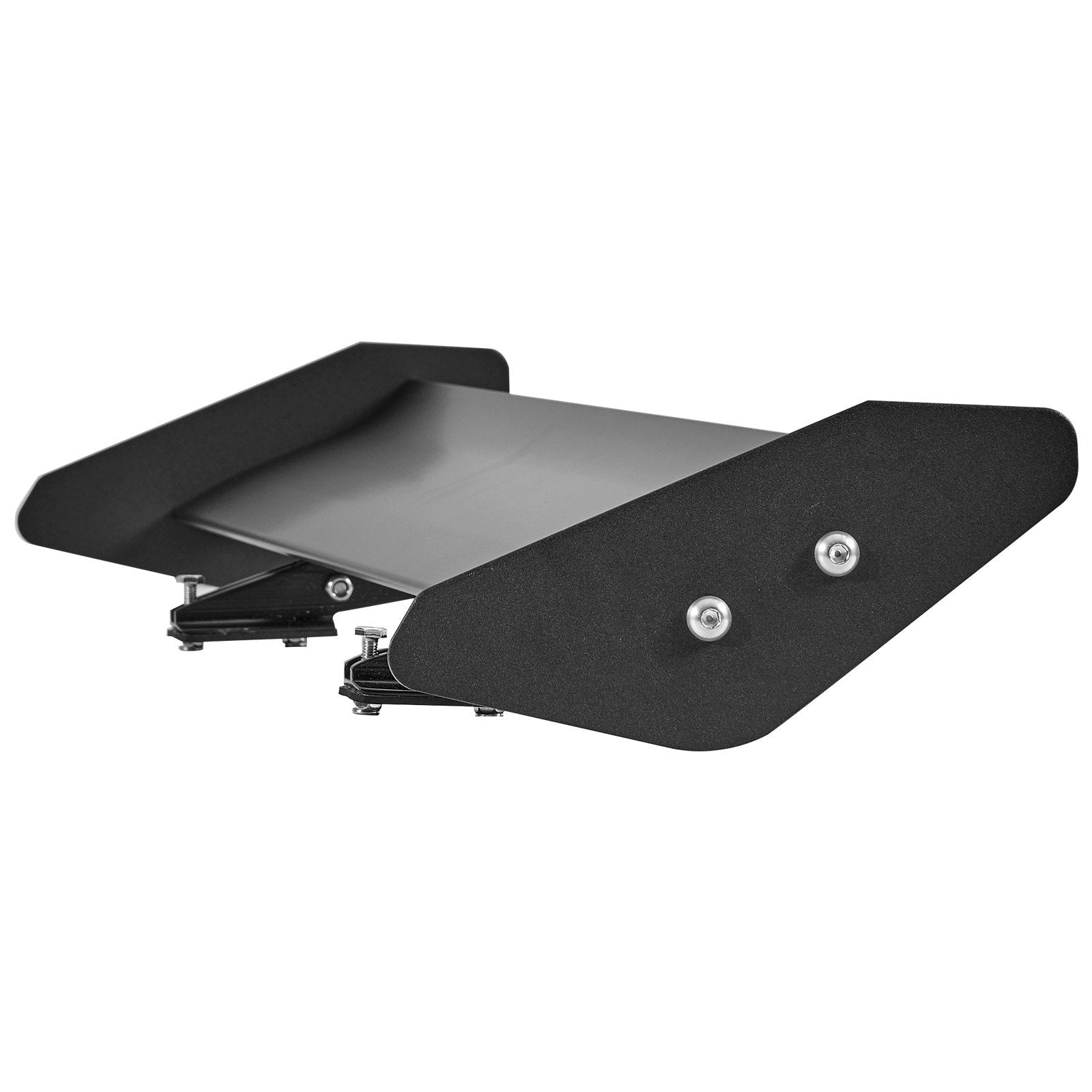 VEVOR GT Wing Car Spoiler, 43.3 inch Universal Spoiler with Single Deck, Adjustable Lightweight Aluminum, Car Rear Spoiler Wing, Racing Spoiler BGW/JDM Drift Black 