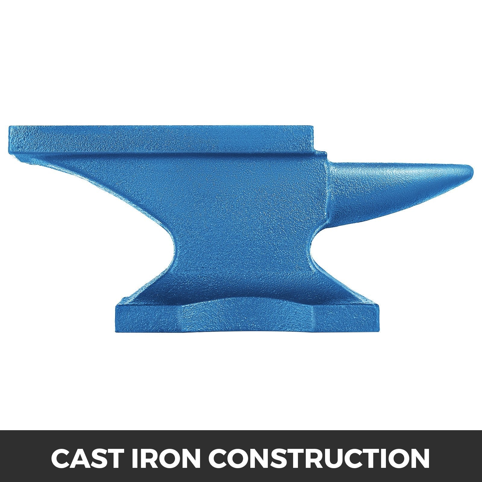 VEVOR Single Horn Anvil 22Lbs Cast Iron Anvil Blacksmith for Sale Forge Tools and Equipment Anvil Rugged Round Horn Anvil Blacksmith Jewelers Metalsmith Blacksmith Tool 