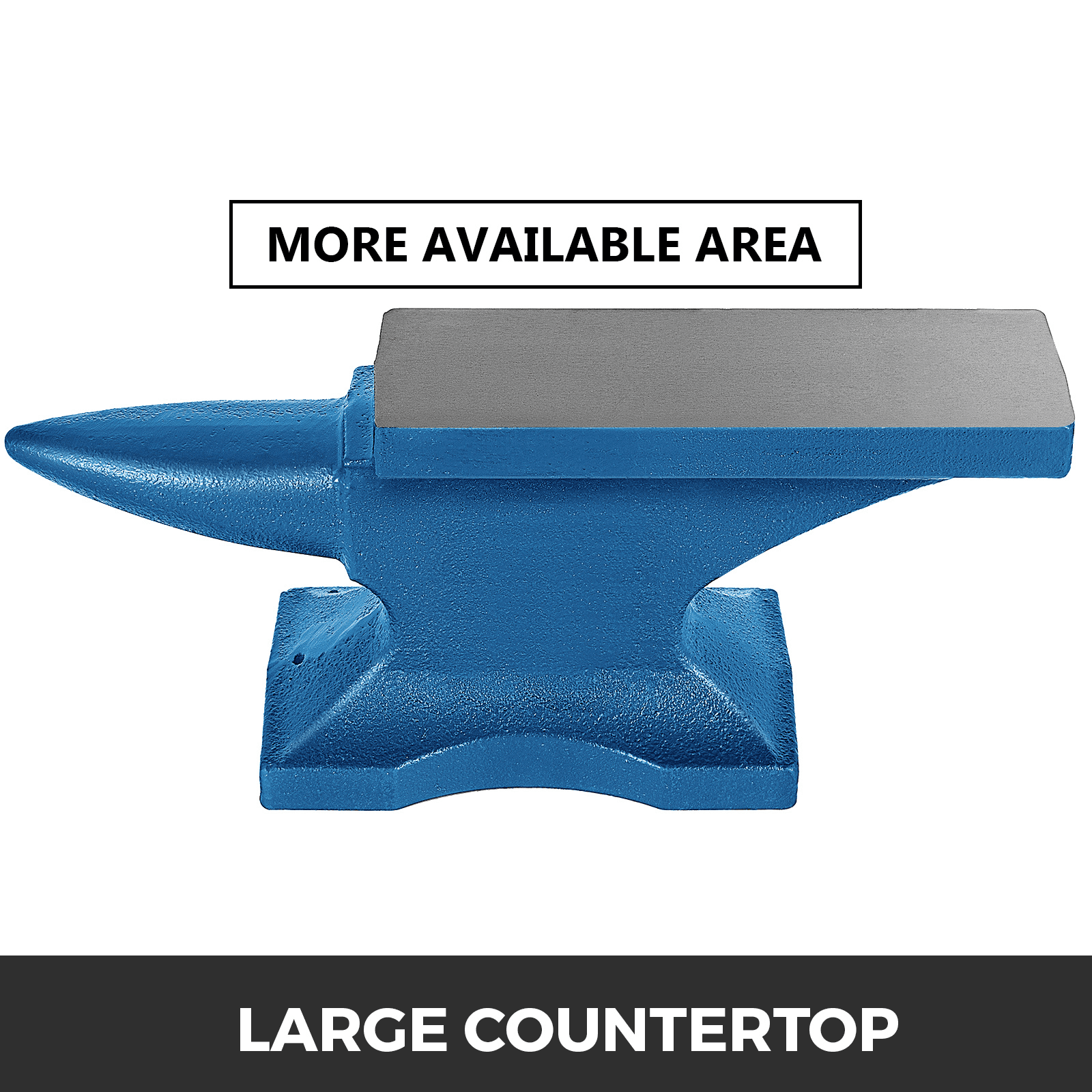 VEVOR Single Horn Anvil 22Lbs Cast Iron Anvil Blacksmith for Sale Forge Tools and Equipment Anvil Rugged Round Horn Anvil Blacksmith Jewelers Metalsmith Blacksmith Tool 
