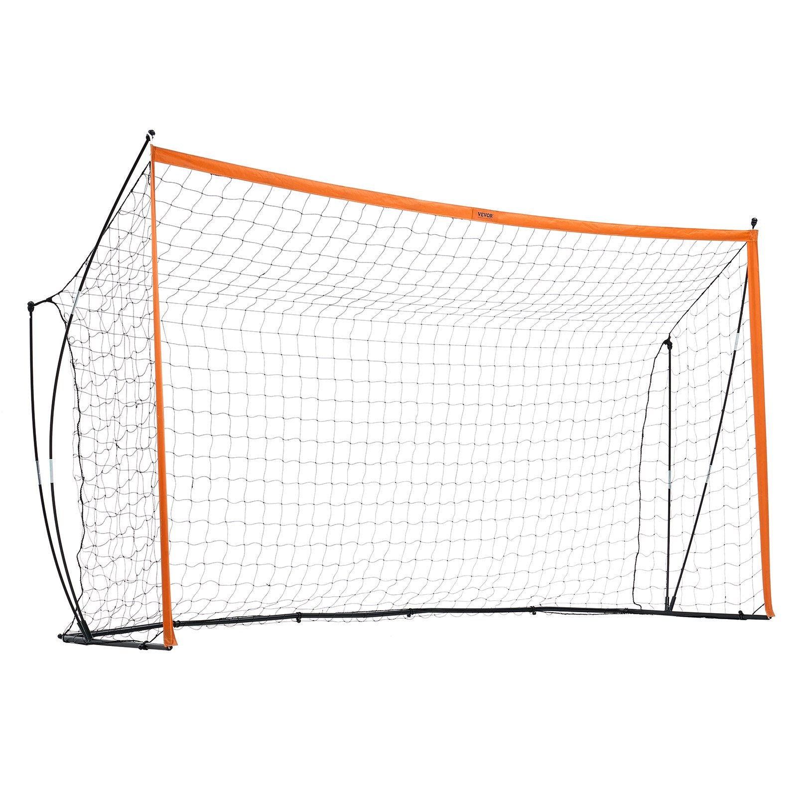 VEVOR 12x6 ft Portable Soccer Goal Kids Soccer Net Carry Bag Backyard Training 