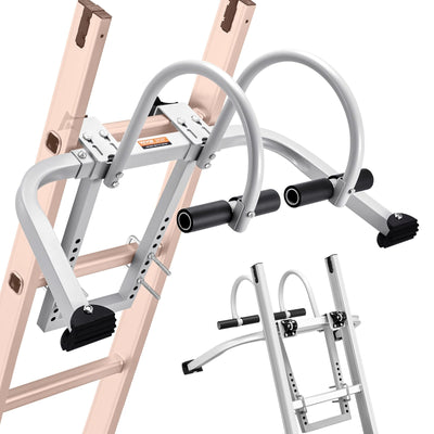 VEVOR 2 in 1 Ladder Stabilizer Extension Wall Standoff Hook Roof Ridge 