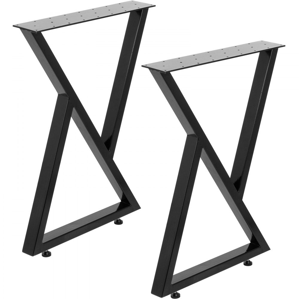 Metal Table Dining Leg Adjustable Table Legs 16 X18" Desk Bench Legs Set Of 2 