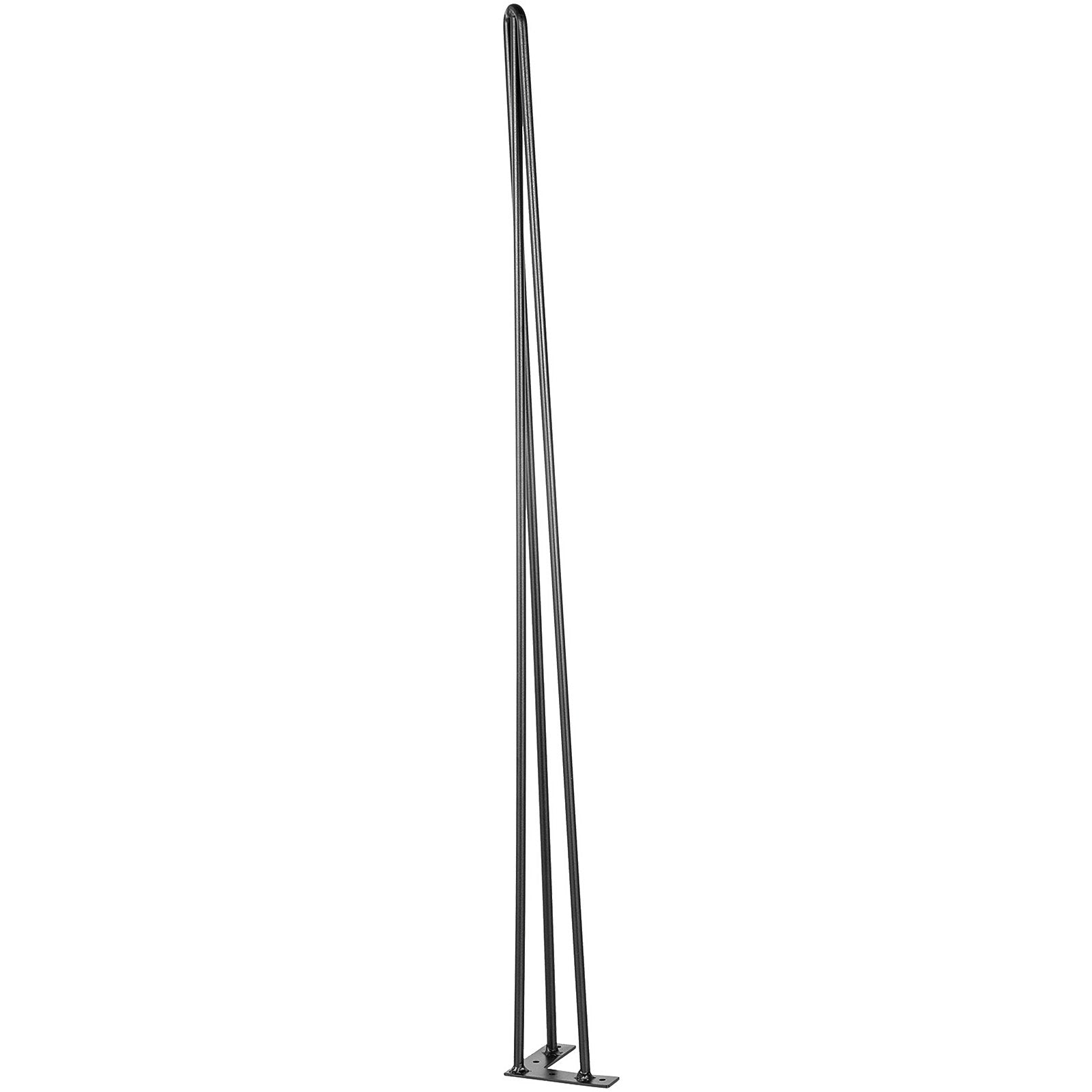 VEVOR Hairpin Table Legs 34 inch, Set of 4 DIY Desk Table Legs 3 Rods Heavy Duty 