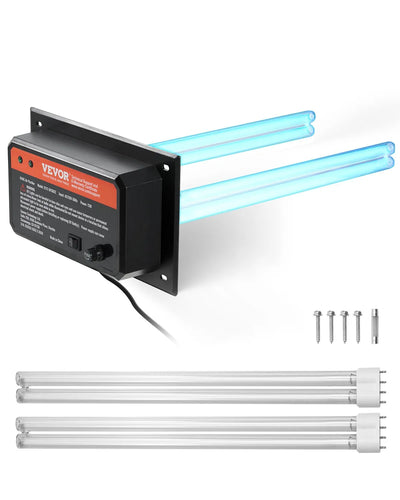 VEVOR HVAC Air Purifier Whole House 72W 16inch Light in Duct for Ac Systems