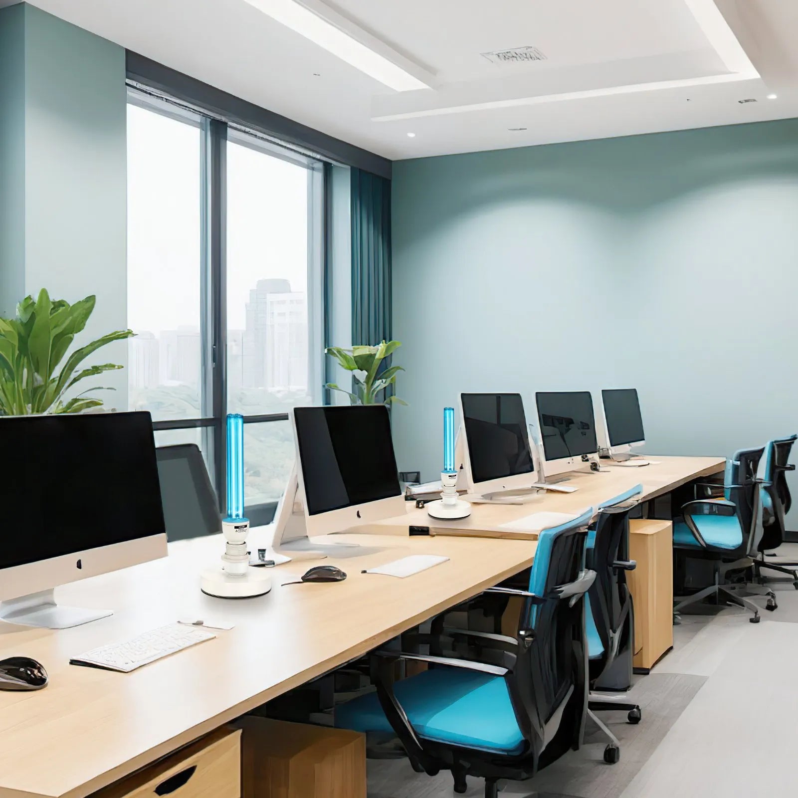 VEVOR UV Light 25W Ultraviolet Lamp with Ozone Purifier UVC Lamp Remote Control