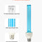 VEVOR UV Light Bulb 2 Pack 25W Replacement Ultraviolet UVC Lamp with Ozone UVO