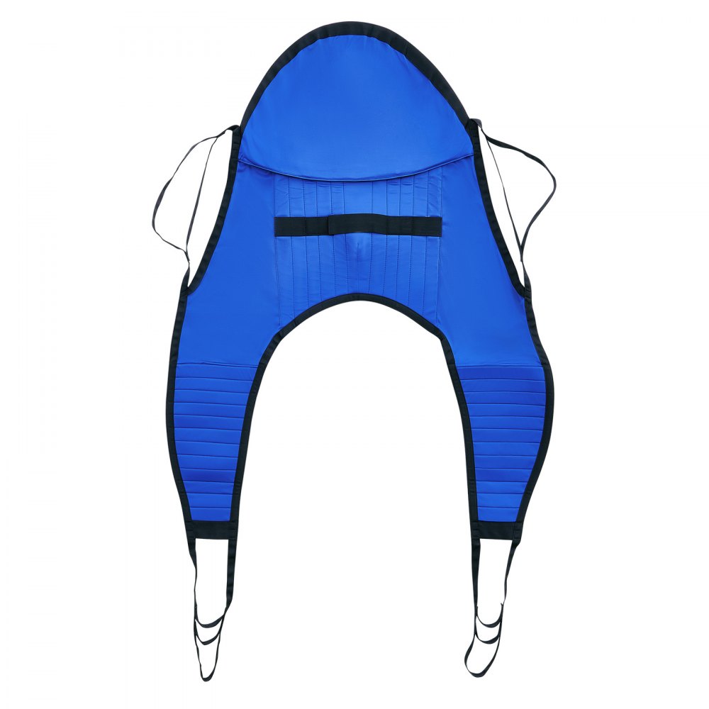 VEVOR Patient Lift Sling with Head Support Large-Size U Shape Divided Leg Sling 