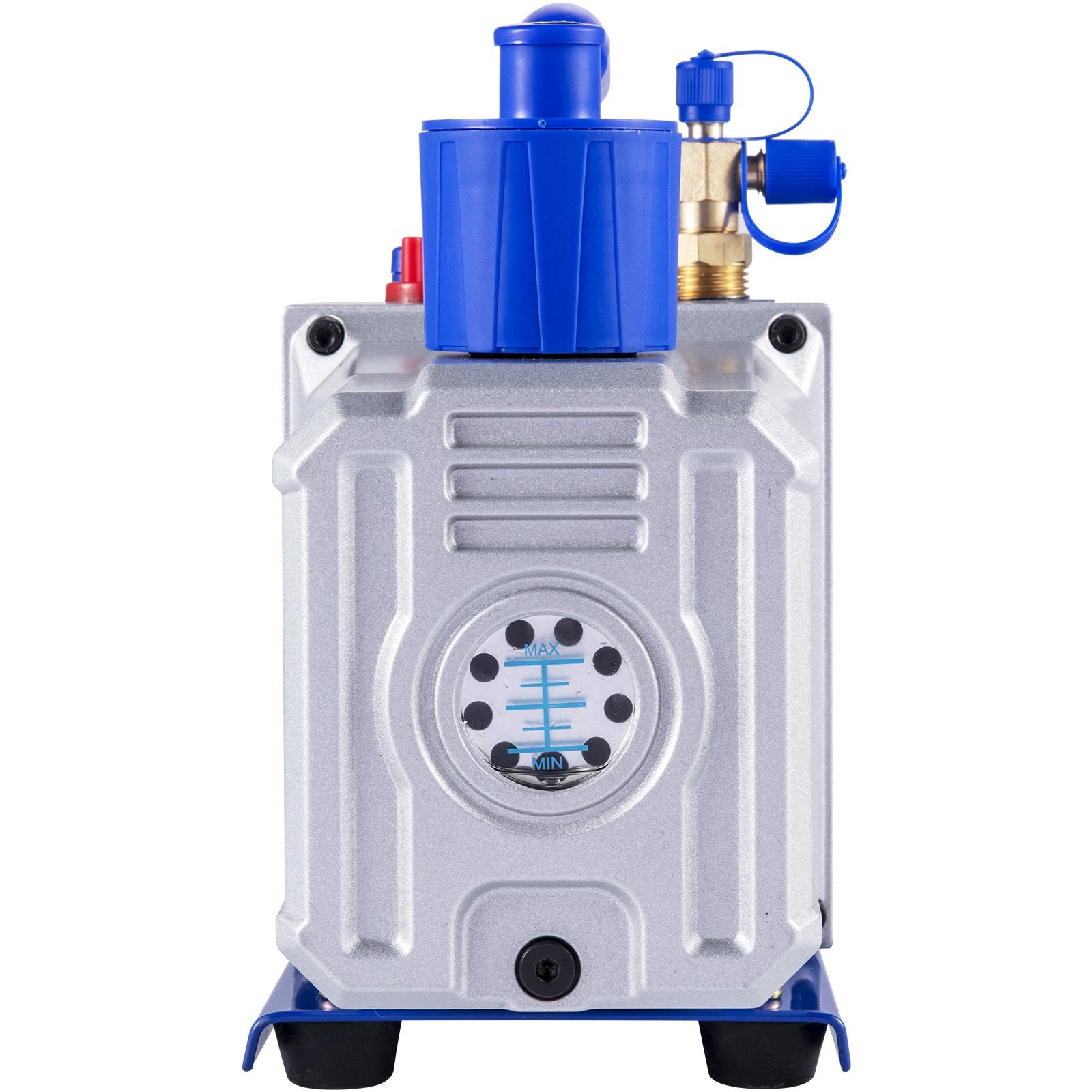 VEVOR Vacuum Pump 12CFM 1HP Vane Vacuum Pump Two Stage 3 x 10-1 Pa Ultimate HVAC Rotary Auto AC Refrigerant Vacuum Pump, for Automobile Reparation Vacuum Evacuation 