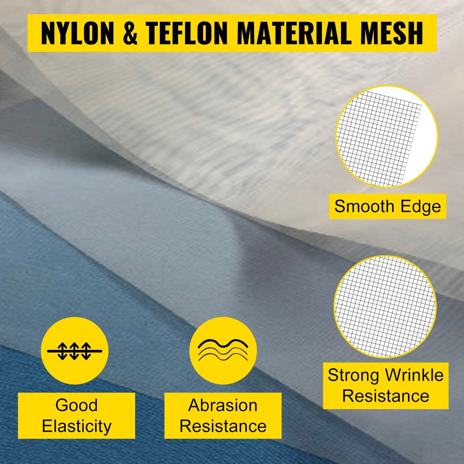 VEVOR Screen Printing Frame 6 Pieces Aluminum 10x14 Inch Silk Screen Printing Frame with White 156 Count Mesh Screen Print Screen Frame 