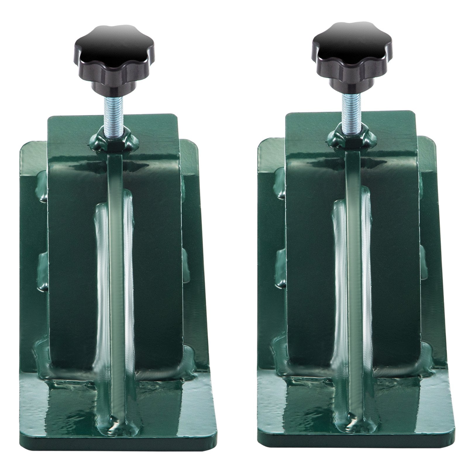 VEVOR 2pcs Tractor Bucket Protector Ski Edge Tamer Protector Snow Removal Green 