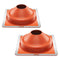 VEVOR Baking Pan Set 6-Piece Nonstick Carbon Steel Set with Silicone Handles