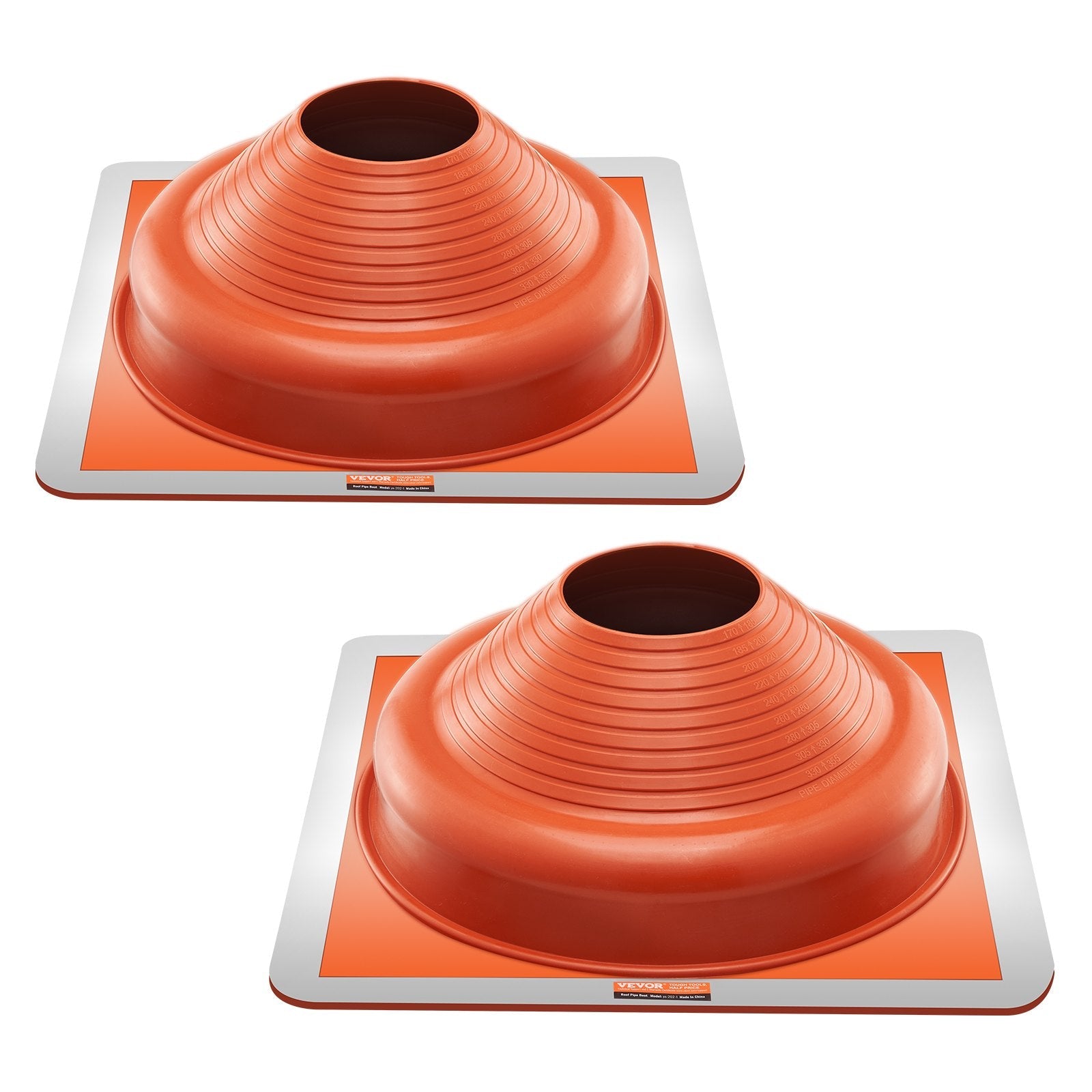 VEVOR Baking Pan Set 6-Piece Nonstick Carbon Steel Set with Silicone Handles 