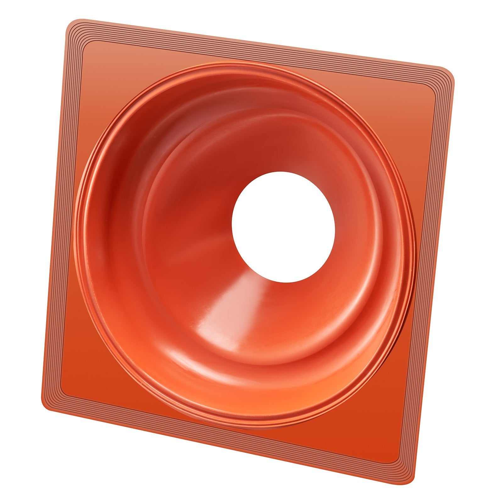 VEVOR 2 Pcs Metal Roof Pipe Flashing Boot Fit 6-1/4" - 11-3/4" Pipe Red Silicone 