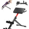 VEVOR Roman Chair Back Extension Hyperextension Bench Adjustable Foldable Gym