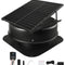 VEVOR Solar Roof Attic Exhaust Fan 50W with Smart Thermostat Remote Control