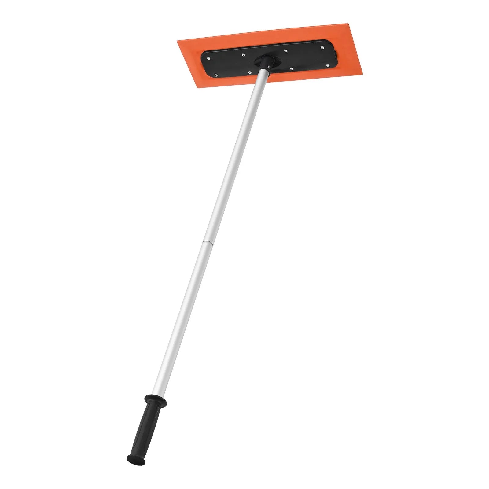 VEVOR Snow Roof Rake, 4ft Long Reach Car Roof Snow Scraper, 17.7 in Foam Blade for No Scratches, Non-Slip Handle, Lightweight Snows Removal Tool for Vehicle Garage Rooftop Leaves Debris Clearing 