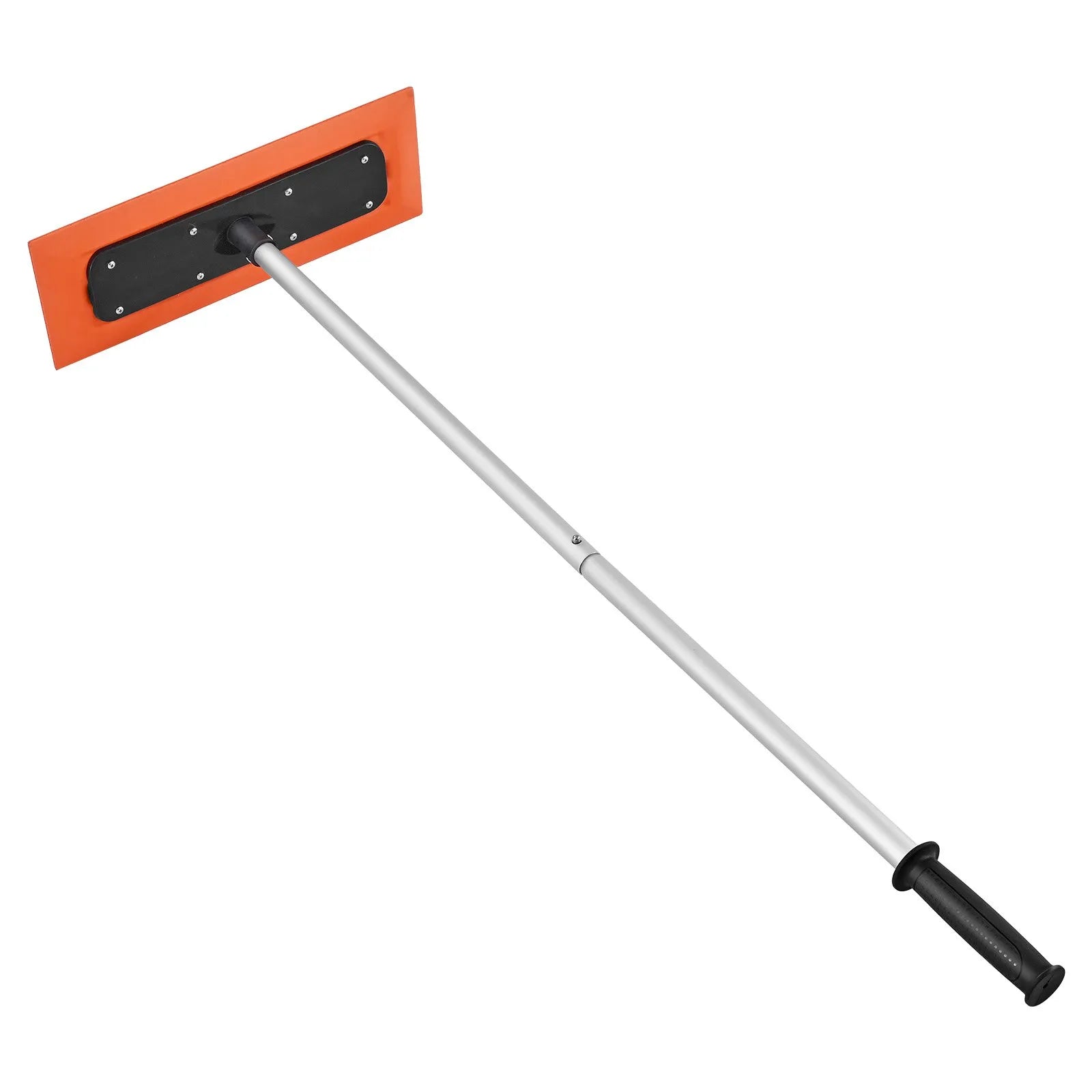 VEVOR Snow Roof Rake, 4ft Long Reach Car Roof Snow Scraper, 17.7 in Foam Blade for No Scratches, Non-Slip Handle, Lightweight Snows Removal Tool for Vehicle Garage Rooftop Leaves Debris Clearing 