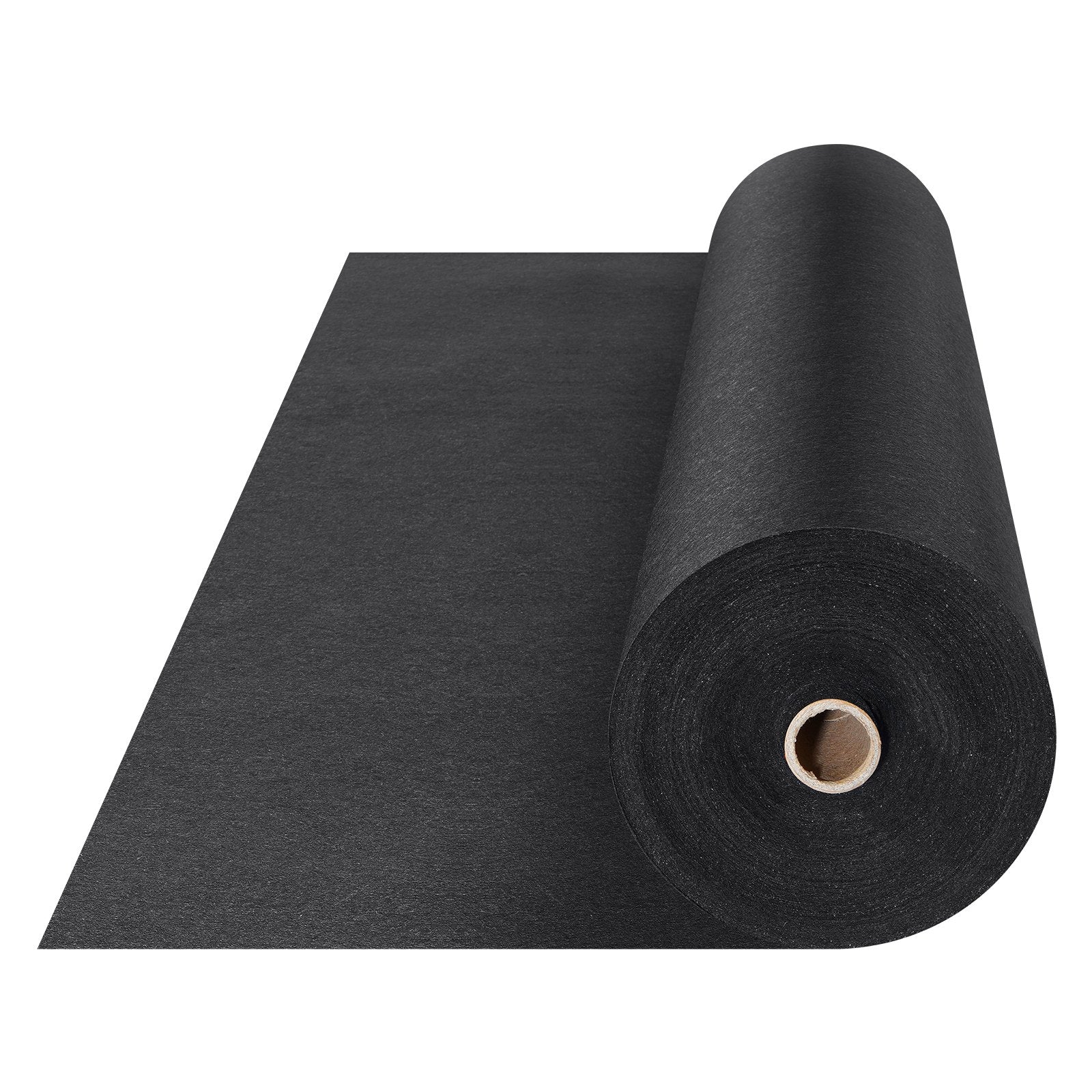 VEVOR Driveway Fabric, 3x100FT Non Woven Geotextile Fabric for Landscaping, Heavy Duty Garden Weed Barrier Fabric, 4OZ Landscape Fabric, French Drains Drainage Fabric, Ground Cover Weed Control Fabric 