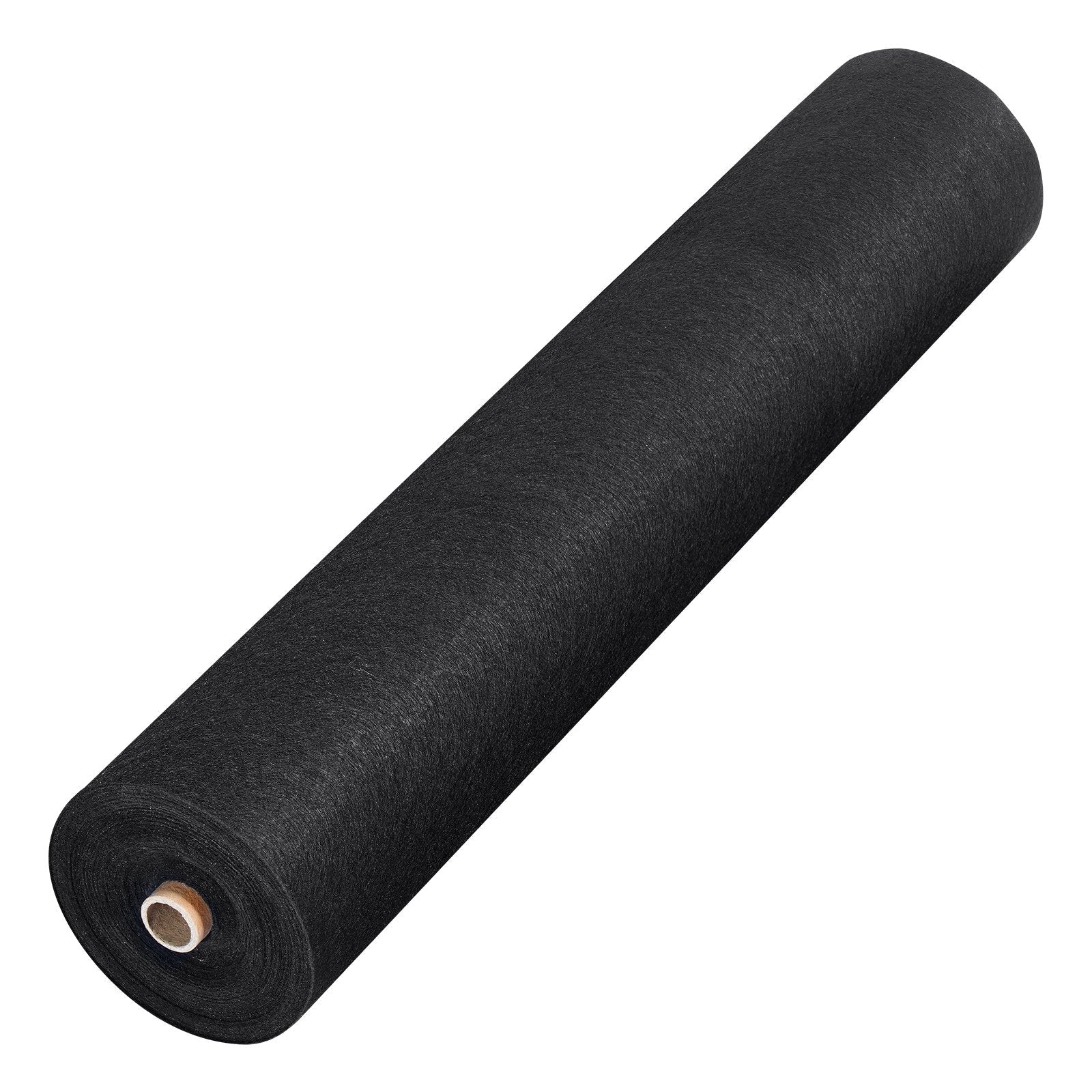 VEVOR Driveway Fabric, 3x100FT Non Woven Geotextile Fabric for Landscaping, Heavy Duty Garden Weed Barrier Fabric, 4OZ Landscape Fabric, French Drains Drainage Fabric, Ground Cover Weed Control Fabric 