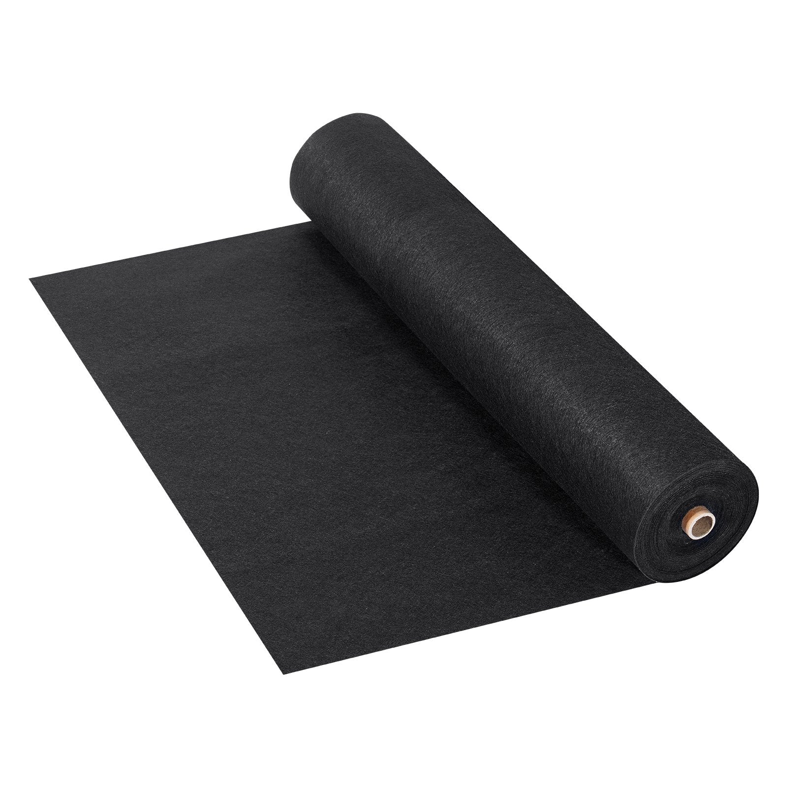 VEVOR Driveway Fabric, 3x100FT Non Woven Geotextile Fabric for Landscaping, Heavy Duty Garden Weed Barrier Fabric, 4OZ Landscape Fabric, French Drains Drainage Fabric, Ground Cover Weed Control Fabric 