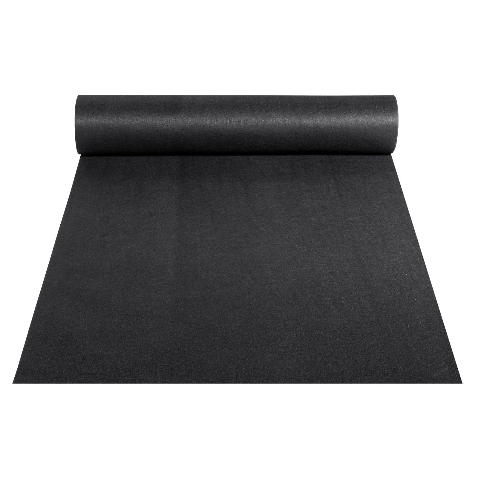 VEVOR Non Woven Geotextile Fabric Under Gravel, 4x100FT 8OZ Driveway Fabric Landscape Fabric, Heavy Duty Weed Barrier Fabric, Ground Cover Weed Control Fabric, French Drains Drainage Fabric, Black 