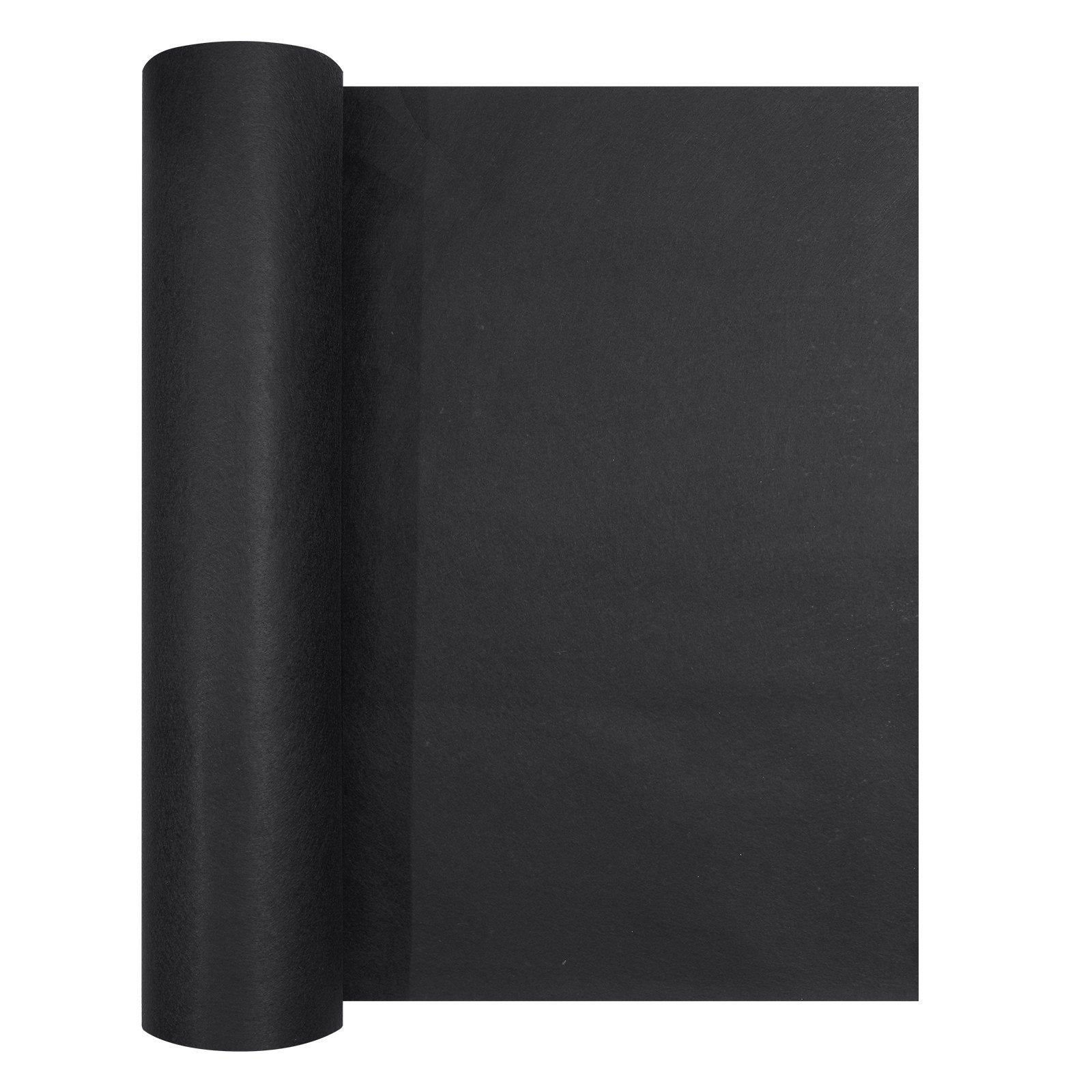 VEVOR Non Woven Geotextile Fabric Under Gravel, 4x100FT 8OZ Driveway Fabric Landscape Fabric, Heavy Duty Weed Barrier Fabric, Ground Cover Weed Control Fabric, French Drains Drainage Fabric, Black 