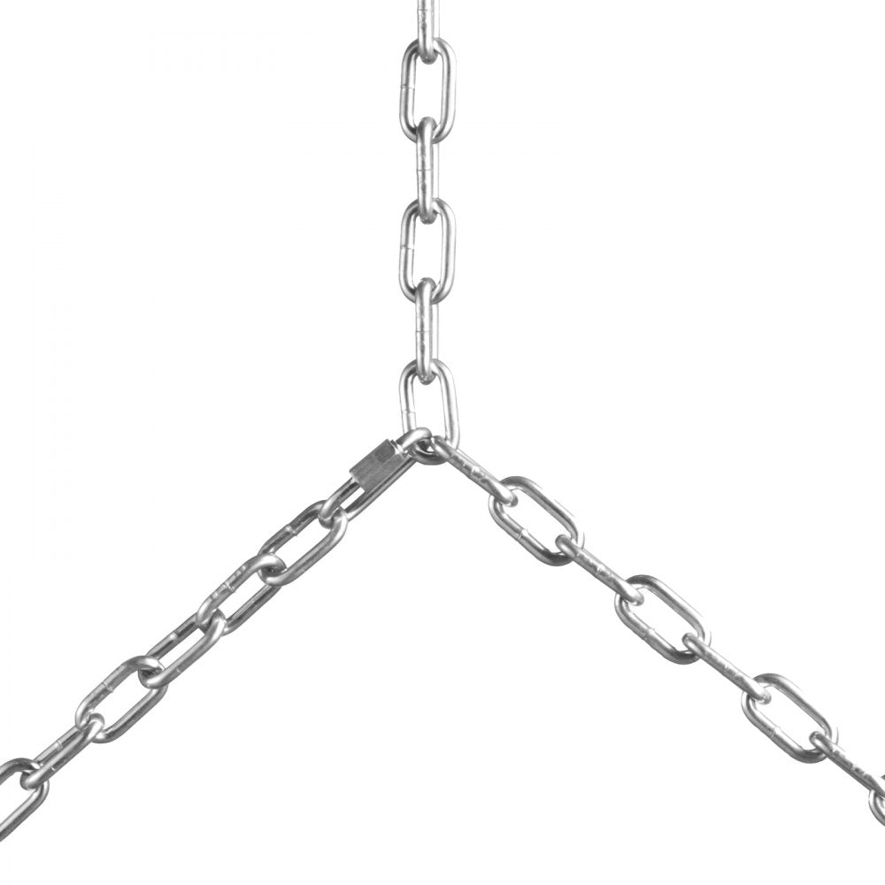 VEVOR Zinc Plated Proof Coil Chain Carbon Steel Chain Sling 3/16" x 10' 1100 lbs 