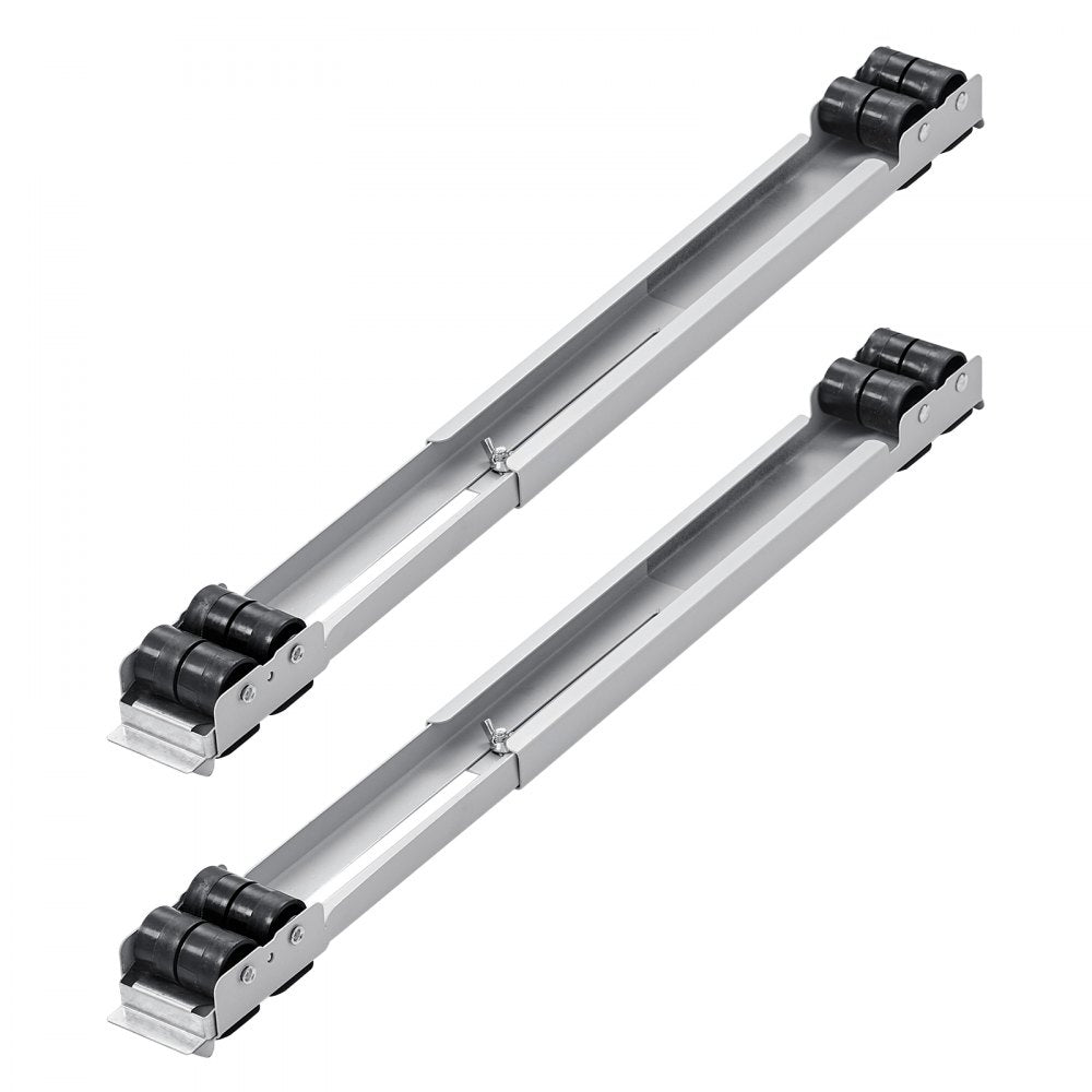 VEVOR Heavy Duty Furniture Appliances Rollers, 660 lbs Total Load, Extendable Appliance Rollers Mobile Washing Machine Base, Fridge Stand Dolly Movers for Refrigerators, Dryers, Dishwashers, White 