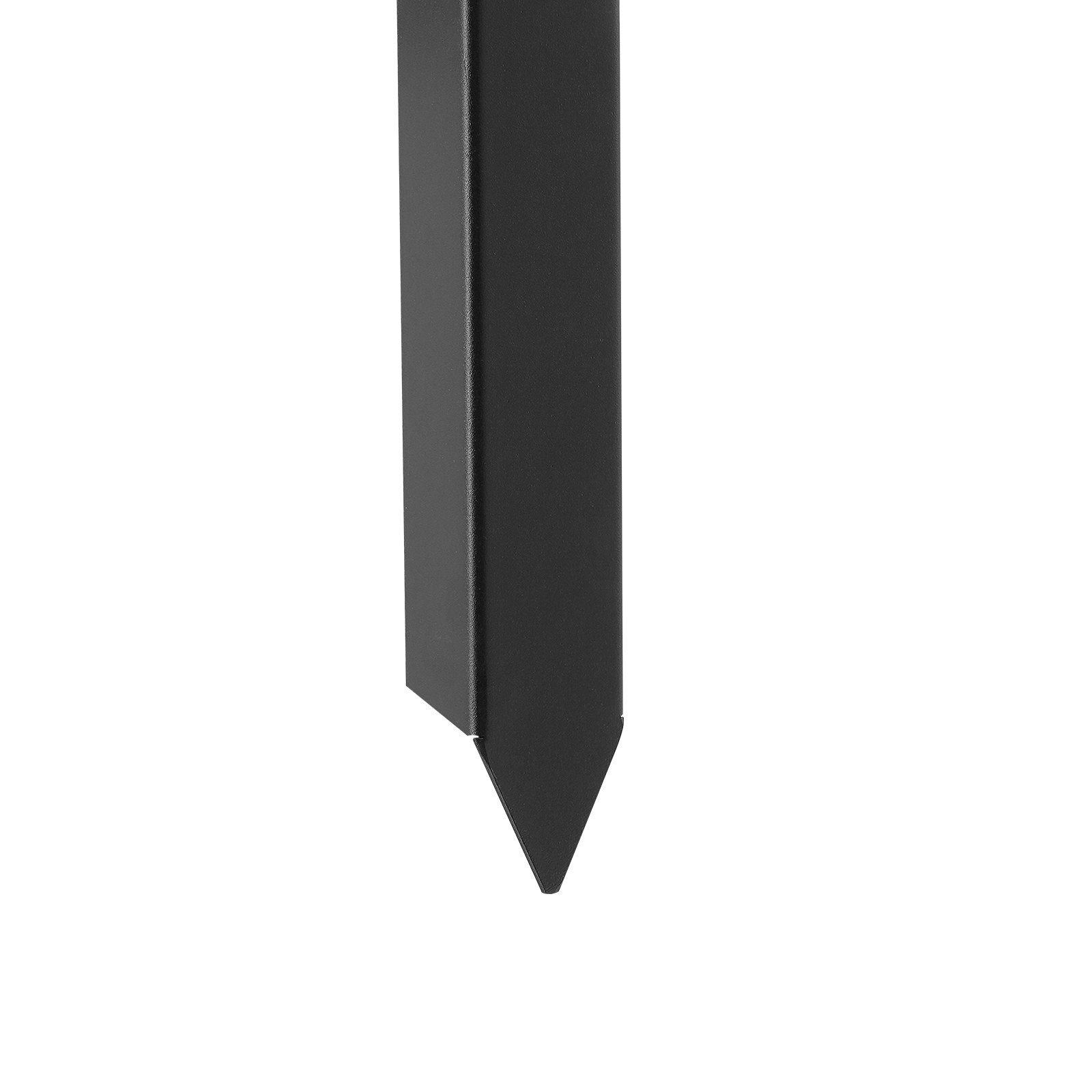 VEVOR Fence Post Anchor Repair Kit, 2 Pack Inner Diameter 2 x2 Inches Heavy Duty Steel Fence Post Support Stakes, Anchor Ground Spike for Repair Tilted, Broken Wood Fence Post 