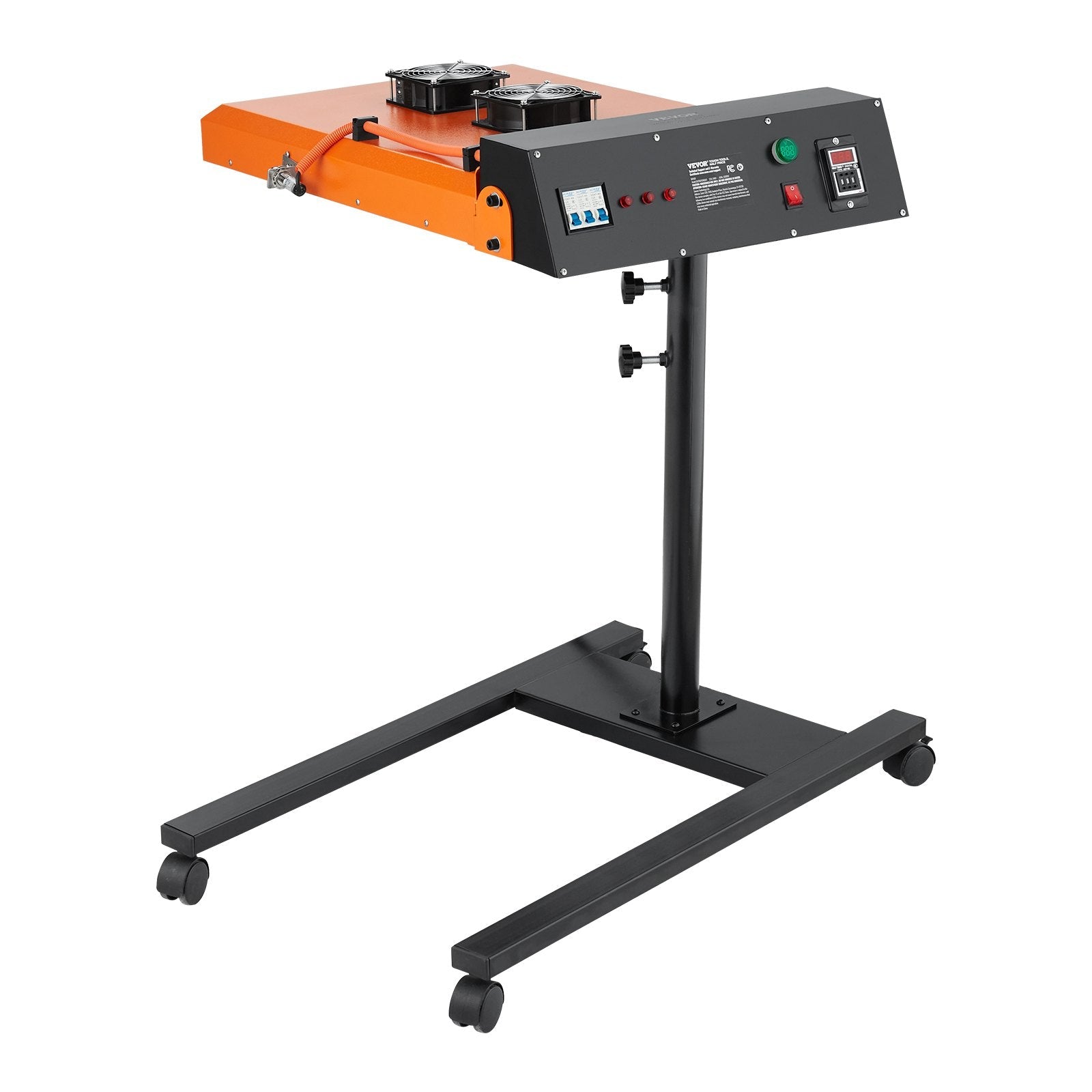 VEVOR Flash Dryer, 6000W 19 x 21 inch Automatic Infrared IR Flash Dryer for Screen Printing, Silk Screen Dryer with Sensor, Height Adjustable, Dual Fan Cooling, for T-Shirt 