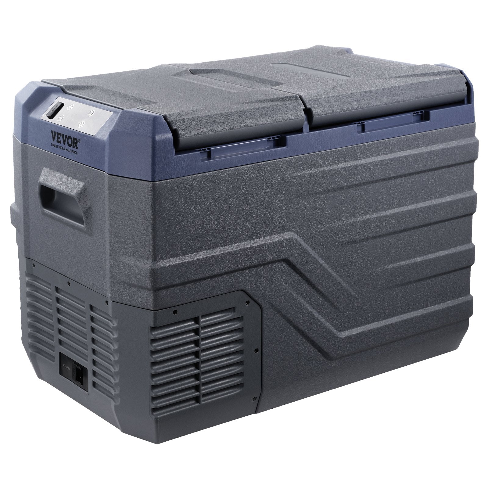 VEVOR Portable Car Refrigerator Freezer Compressor 32 L Dual Zone for Home Car 