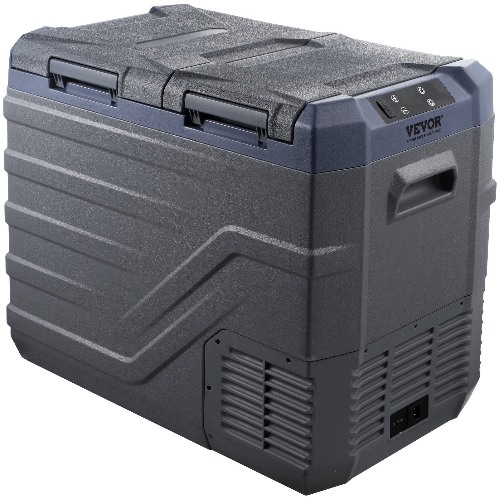 VEVOR Portable Car Refrigerator Freezer Compressor 40 L Dual Zone for Home Car 