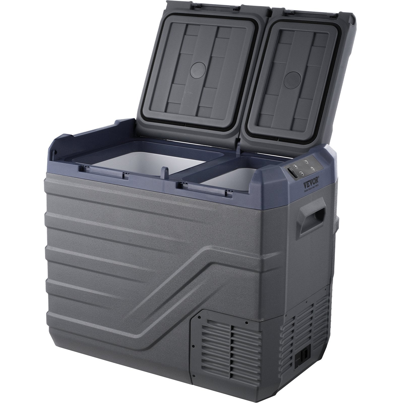 VEVOR Portable Car Refrigerator Freezer Compressor 40 L Dual Zone for Home Car 