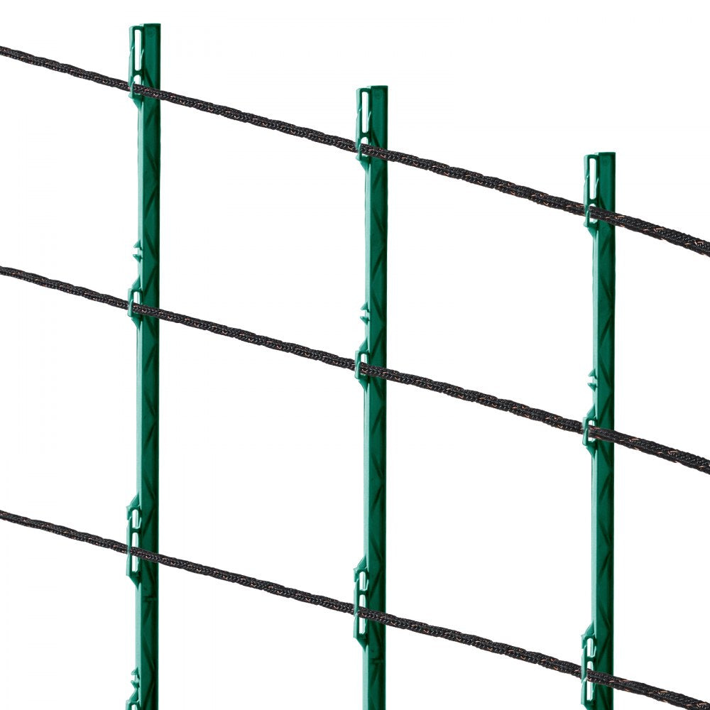 VEVOR 1000Ft 305M Electric Fence Wire Fencing Polywire Horse Cattle Livestock 