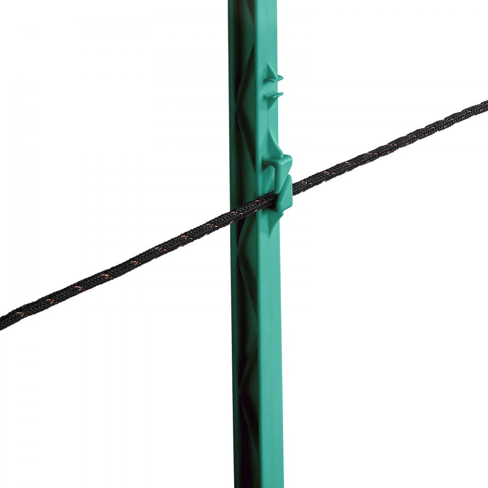 VEVOR 1000Ft 305M Electric Fence Wire Fencing Polywire Horse Cattle Livestock 