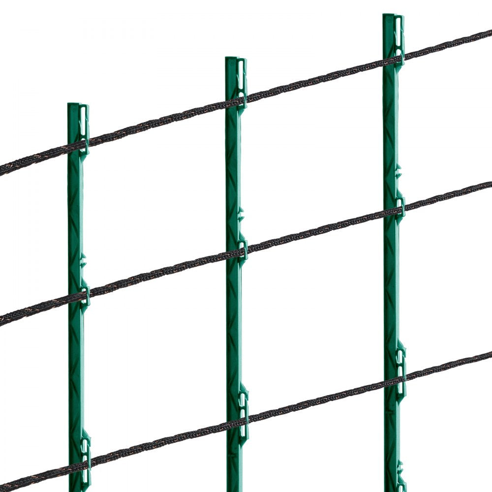 VEVOR 1000Ft 305M Electric Fence Wire Fencing Polywire Horse Cattle Livestock 