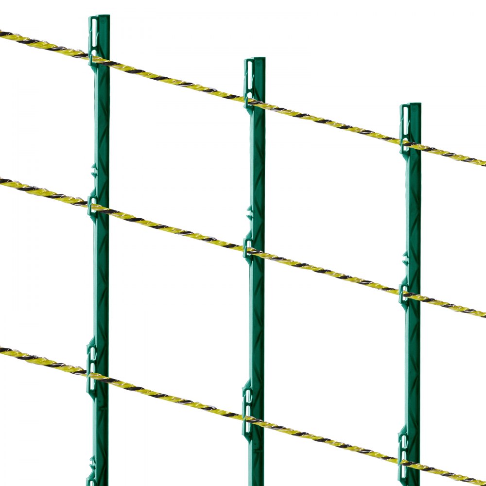 VEVOR 3366Ft 1026M Electric Fence Wire Fencing Polywire Horse Cattle Livestock 