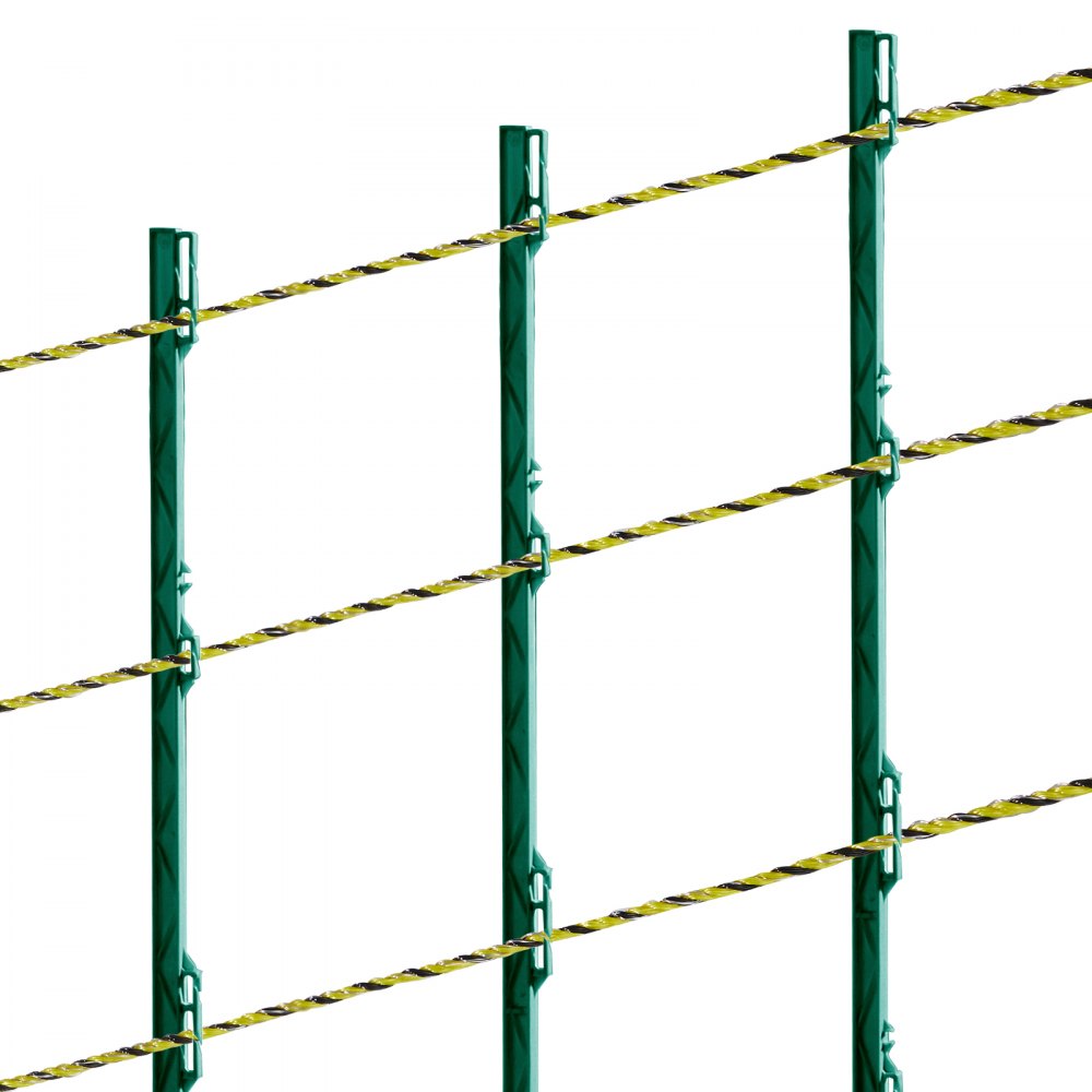 VEVOR 3366Ft 1026M Electric Fence Wire Fencing Polywire Horse Cattle Livestock 