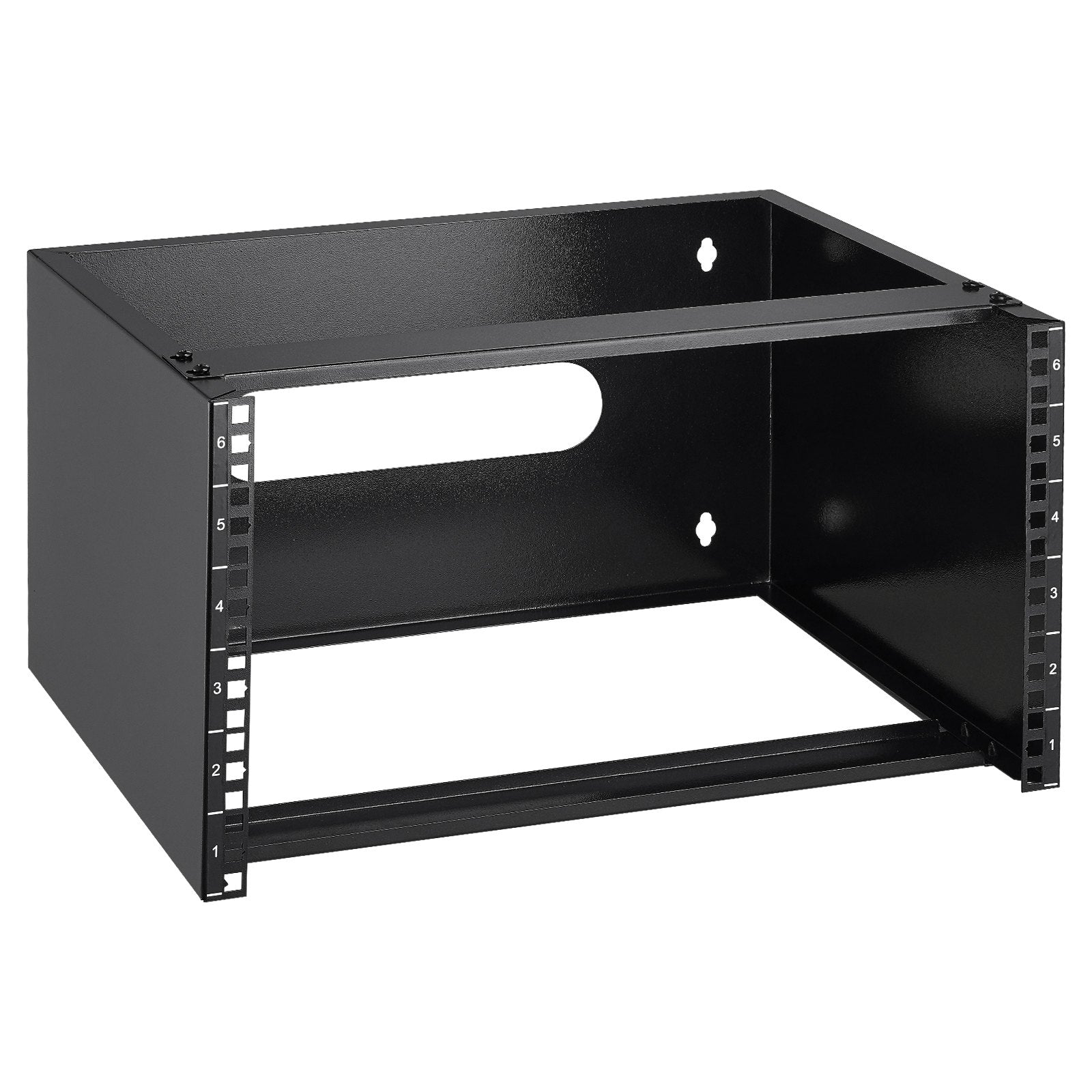 VEVOR 6U Wall Mount Network Rack 14 in/355.6 mm Depth Server Rack 50lbs/22.68kg 