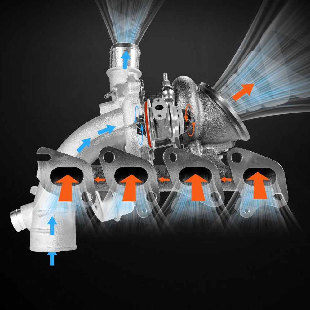 VEVOR Turbo Turbocharger Kit for Engines Chevy Chevrolet Cruze 2011-2019 1.4T 