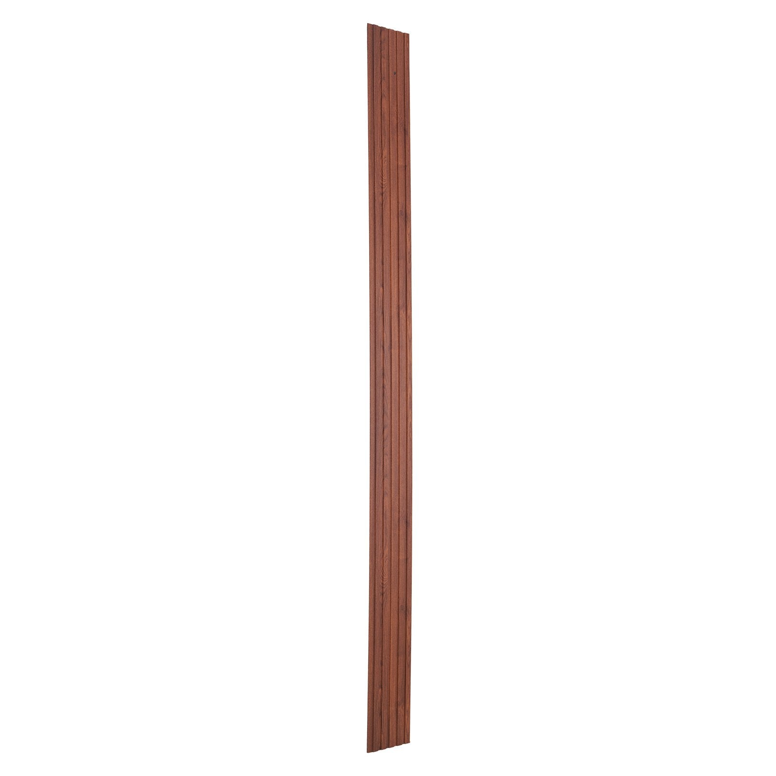 VEVOR Wood Slat Acoustic Panels 8 PCS 96 x 6 inch for Modern Wall Black Walnut 