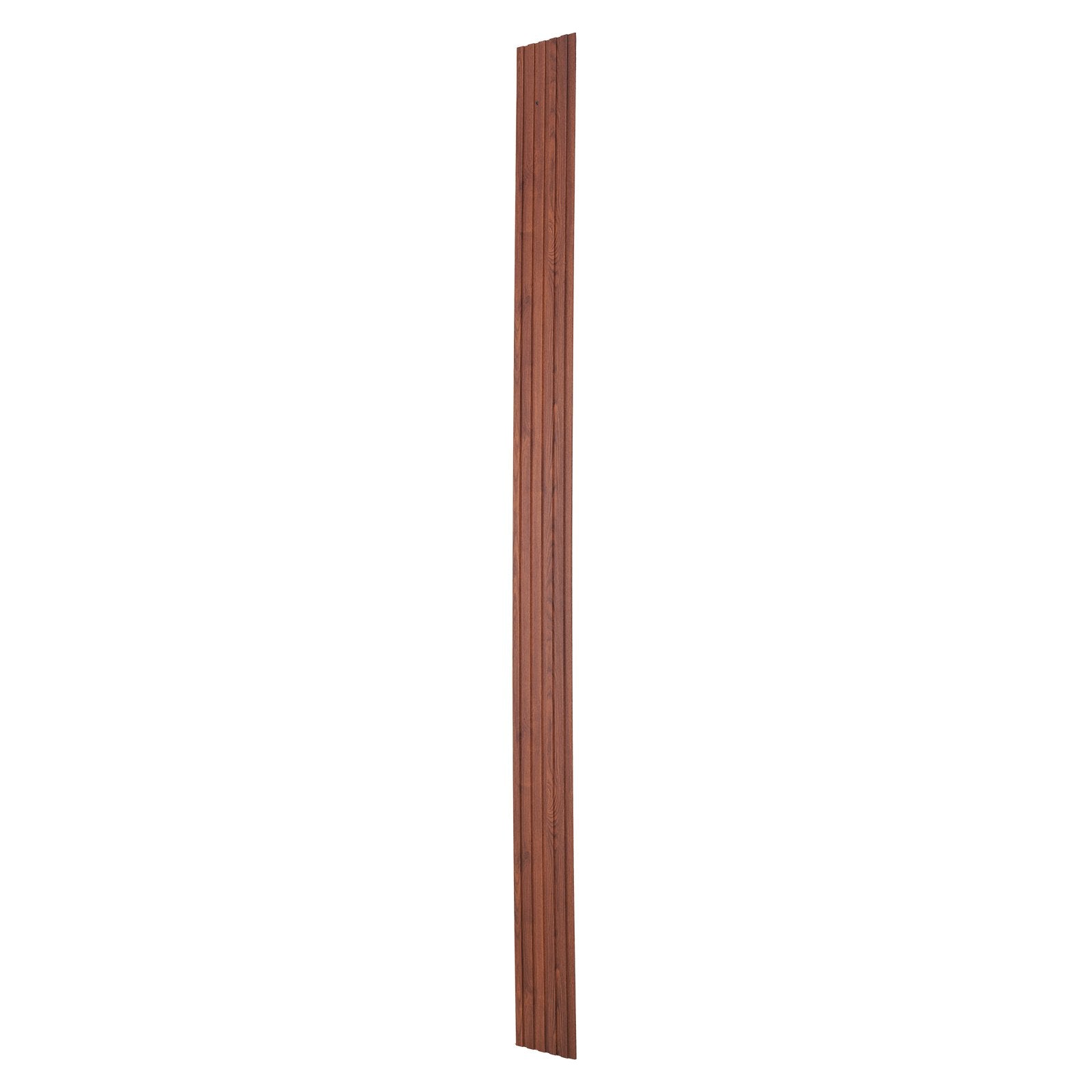 VEVOR Wood Slat Acoustic Panels 8 PCS 96 x 6 inch for Modern Wall Black Walnut 