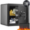 VEVOR Safe 1.2 Cubic Feet Home Safe Steel for Cash Gold 15.8x11.8x13.8 inch